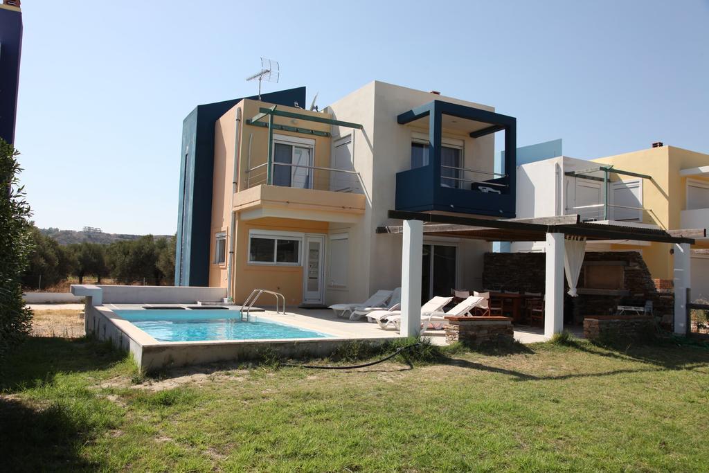 Afroditi-Villa-3, Private Pool, Sea And Golf Afantou Exterior foto