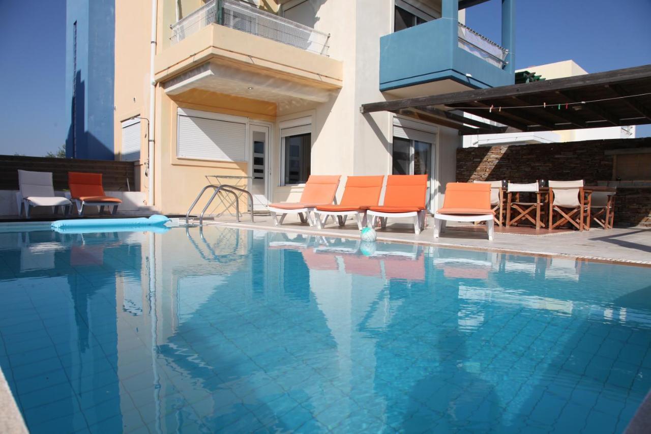 Afroditi-Villa-3, Private Pool, Sea And Golf Afantou Exterior foto